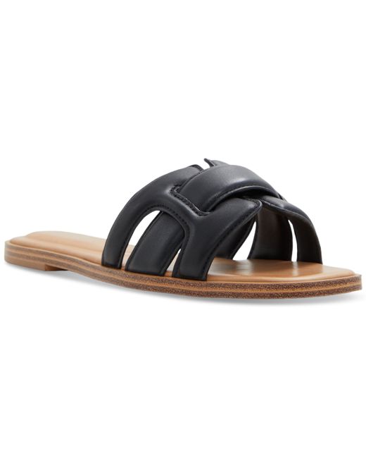 Aldo Elenaa Studded Flat Slide Sandals