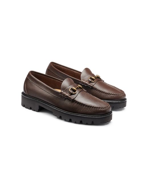 GH Bass G.h.bass Lincoln Bit Lug Weejuns Slip On Loafers