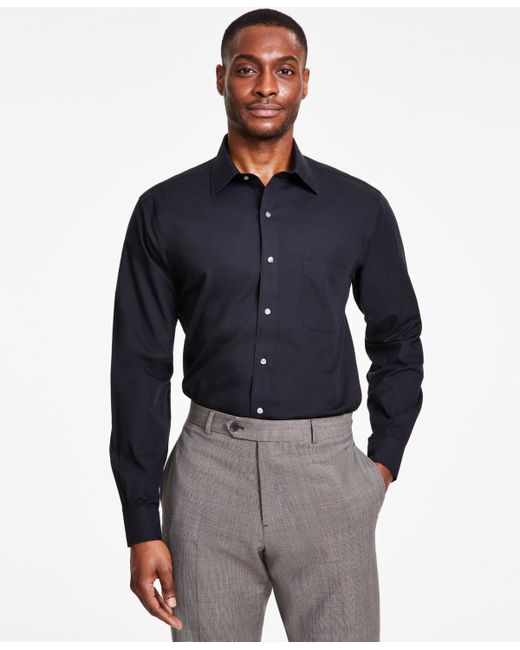Brooks Brothers B by Regular-Fit Solid Dress Shirt