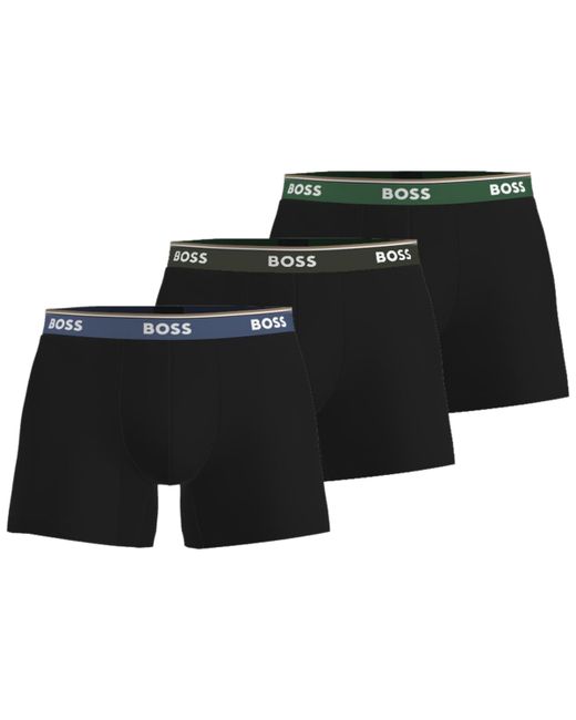Boss Power Logo Boxer Briefs Pack of 3