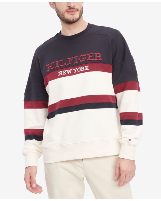 Tommy Hilfiger Monotype Colorblock Sweatshirt