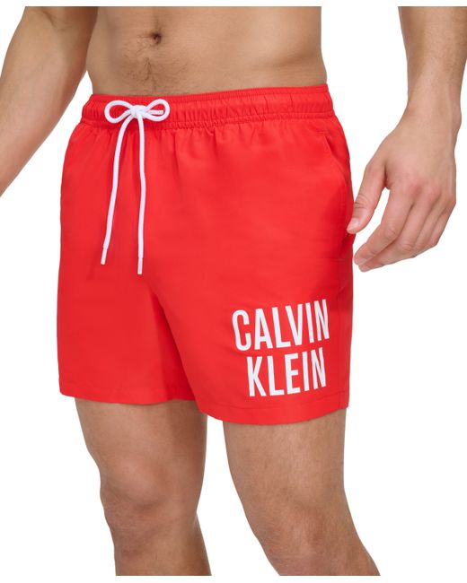 Calvin Klein Intense Power Modern Euro 5 Swim Trunks