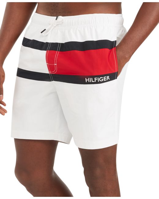 Tommy Hilfiger Tommy Flag 7 Swim Trunks Created for