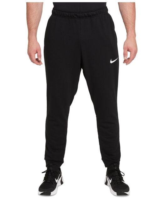 Nike Dri-fit Taper Fitness Fleece Pants White