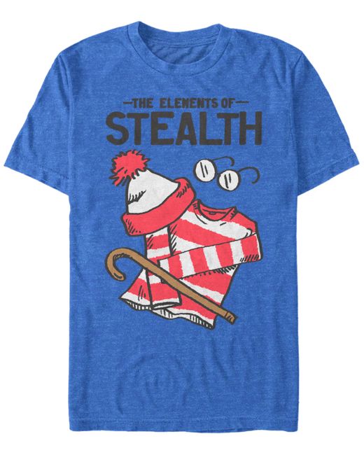 Fifth Sun Wheres Waldo Elements Of Stealth Short Sleeve T-Shirt