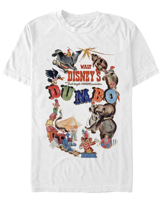 Fifth Sun Dumbo Theatrical Poster Short Sleeve T-shirt