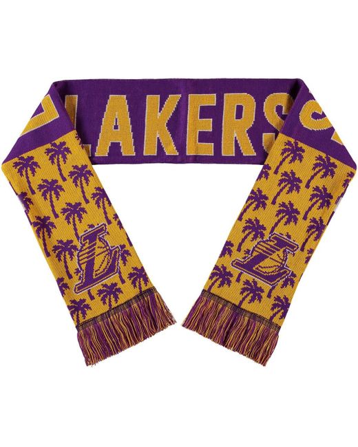 Foco and Los Angeles Lakers Reversible Thematic Scarf Yellow