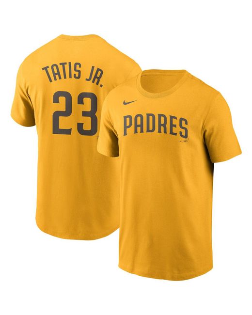 Nike Fernando Tatis Jr. San Diego Padres Name and Number T-shirt