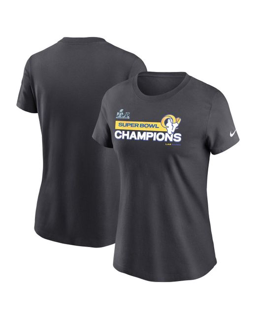 Nike Los Angeles Rams Super Bowl Lvi Champions T-shirt