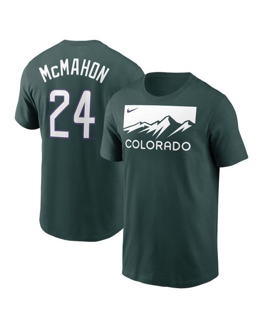 Nike Ryan McMahon Colorado Rockies City Connect Name and Number T-shirt