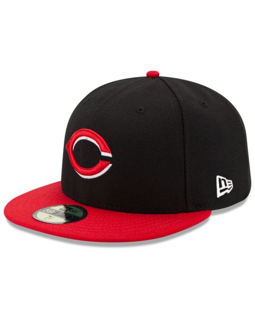 New Era Cincinnati Reds Authentic Collection 59FIFTY Fitted Cap Red