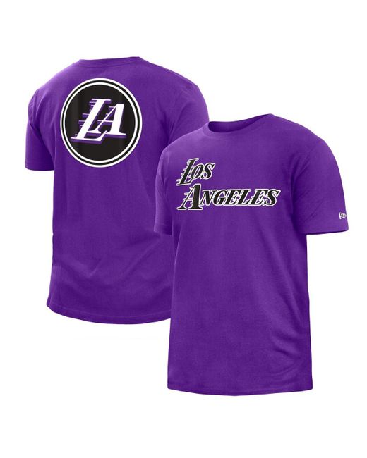 New Era Los Angeles Lakers 2022/23 City Edition Big and Tall T-shirt