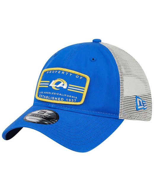 New Era Los Angeles Rams Property Trucker 9TWENTY Snapback Hat