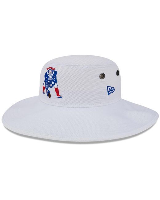 New Era New England Patriots 2023 Nfl Training Camp Throwback Panama Bucket Hat