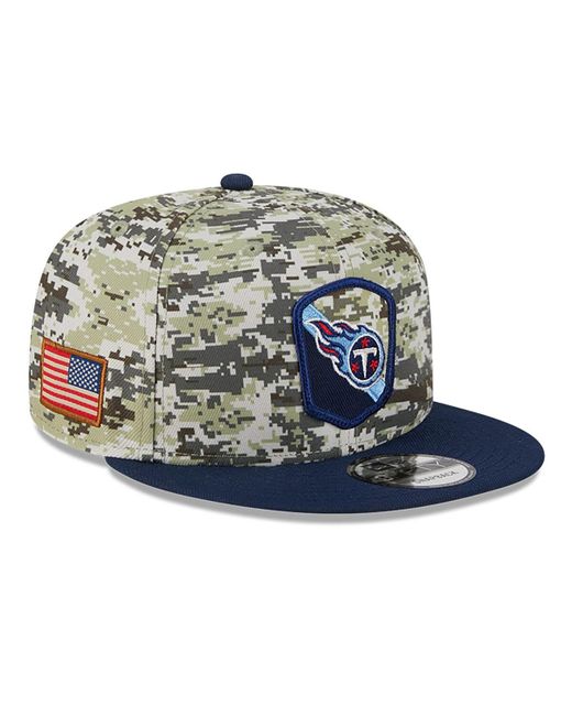 New Era Navy Tennessee Titans 2023 Salute To Service 9FIFTY Snapback Hat