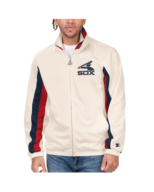 Starter Chicago White Sox Rebound Cooperstown Collection Full-Zip Track Jacket
