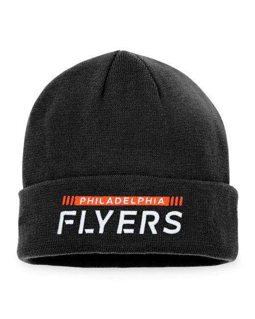 Fanatics Philadelphia Flyers Authentic Pro Rink Cuffed Knit Hat
