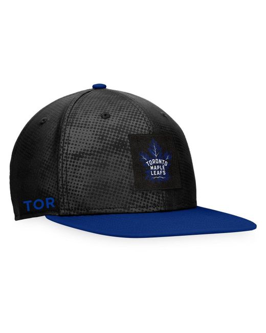 Fanatics Blue Toronto Maple Leafs Authentic Pro Alternate Logo Snapback Hat