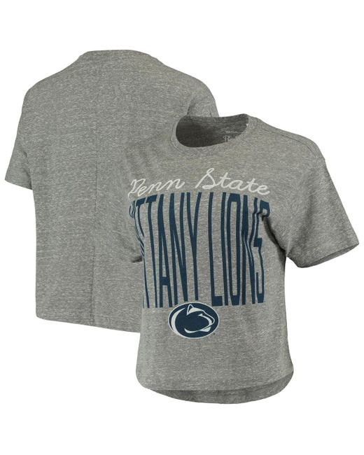 Pressbox Penn State Nittany Lions Sanibel Knobi Crop T-shirt