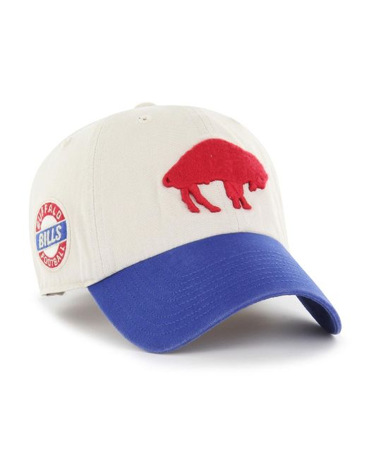 '47 Brand 47 Royal Buffalo Bills Sidestep Clean Up Adjustable Hat