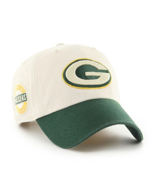 '47 Brand 47 Green Bay Packers Sidestep Clean Up Adjustable Hat