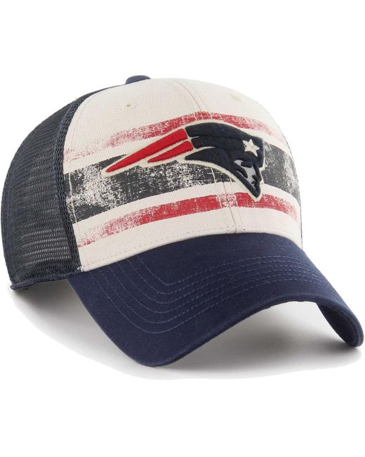 '47 Brand 47 Brand New England Patriots Breakout Mvp Trucker Adjustable Hat