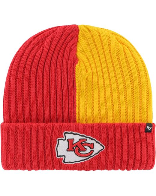 '47 Brand 47 Brand Kansas City Chiefs Fracture Cuffed Knit Hat