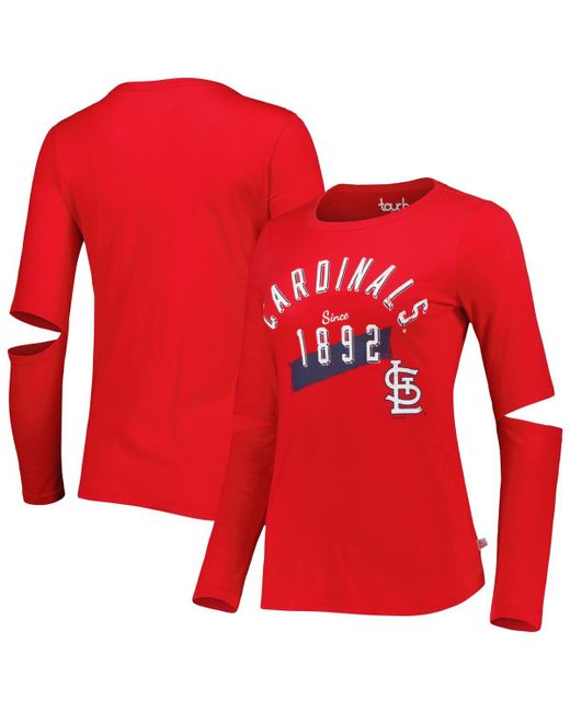 Touch St. Louis Cardinals Formation Long Sleeve T-shirt