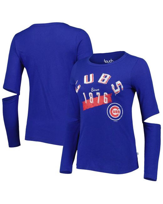 Touch Chicago Cubs Formation Long Sleeve T-shirt