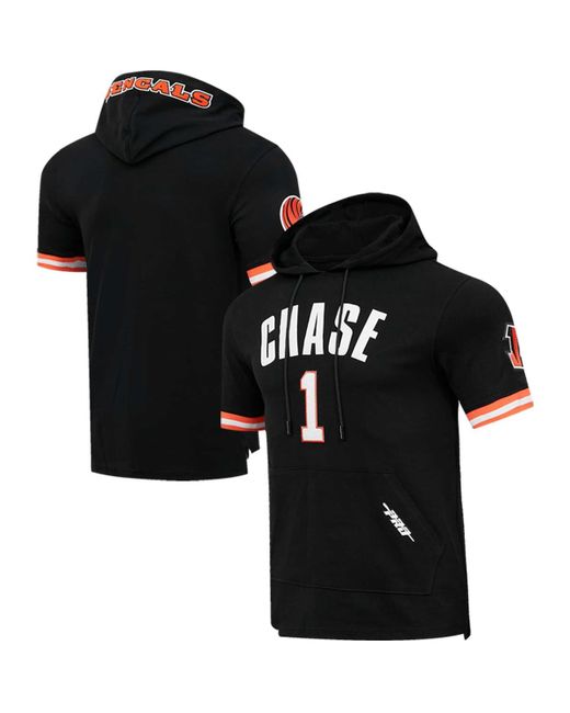 Pro Standard JaMarr Chase Cincinnati Bengals Player Name and Number Hoodie T-shirt