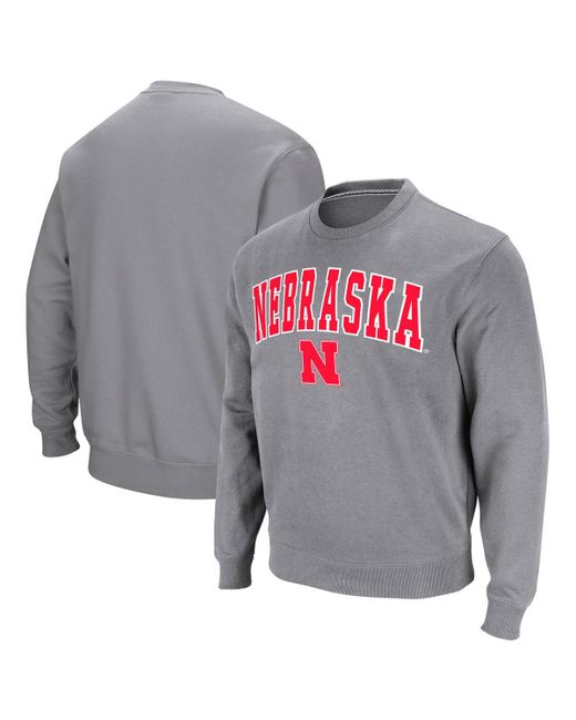Colosseum Nebraska Huskers Arch Logo Pullover Sweatshirt