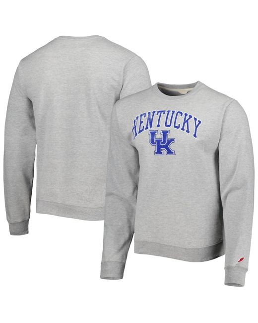 League Collegiate Wear Kentucky Wildcats 1965 Arch Essential Fleece Pullover Sweatshirt