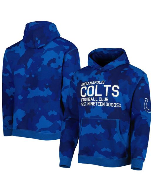 The Wild Collective Indianapolis Colts Camo Pullover Hoodie