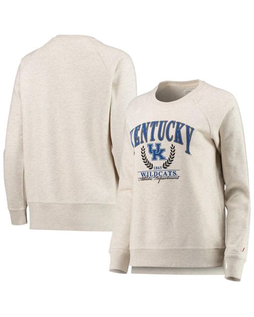 League Collegiate Wear Kentucky Wildcats Academy Raglan Pullover Sweatshirt