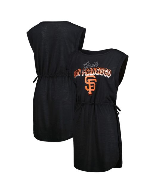 G-iii 4her By Carl Banks San Francisco Giants G.o.a.t Swimsuit Cover-Up Dress