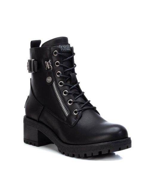 Xti Lace-Up Boots By