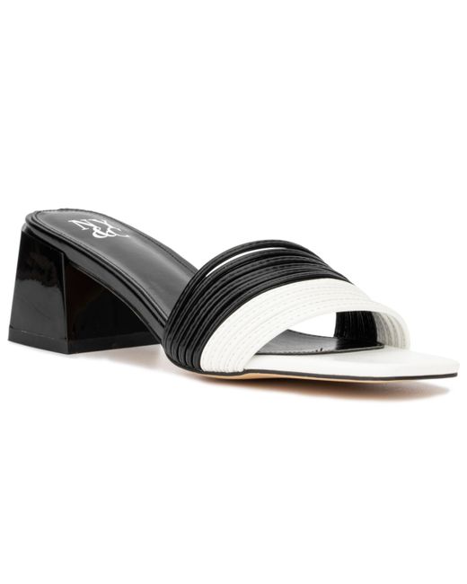 New York & Company Hera Heel Sandals white