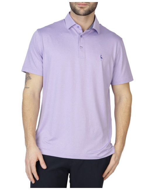 TailorByrd Modal Polo Shirt with Contrast Trim