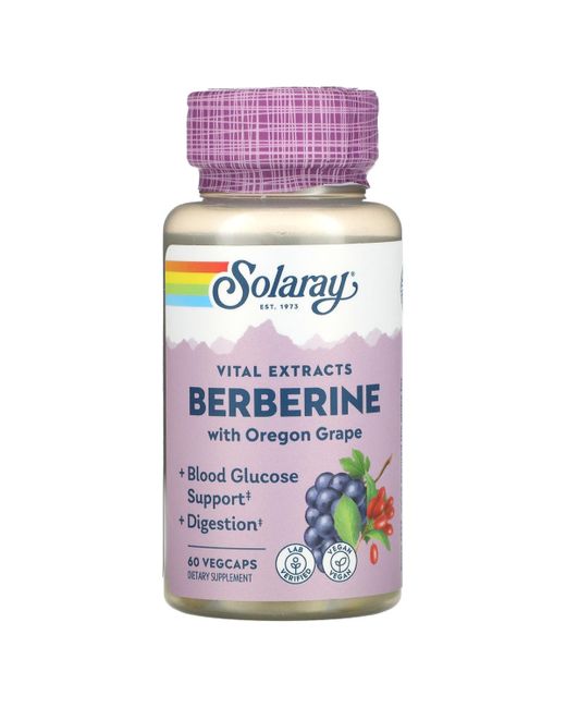 Solaray Berberine with Oregon Grape Veg Caps