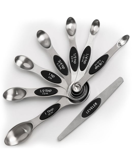 Zulay Kitchen Magnetic Measuring Spoons Pc.