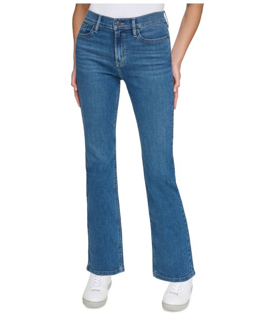 Calvin Klein Jeans Petite High-Rise Bootcut Jeans