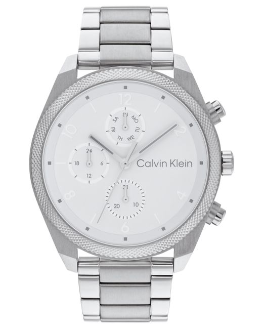 Calvin Klein Multifunction Tone Stainless Steel Bracelet Watch 44mm
