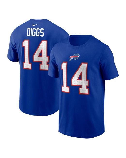 Nike Stefon Diggs Buffalo Bills Player Name and Number T-shirt