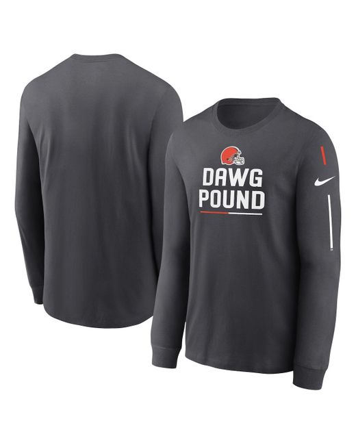 Nike Cleveland Browns Team Slogan Long Sleeve T-shirt