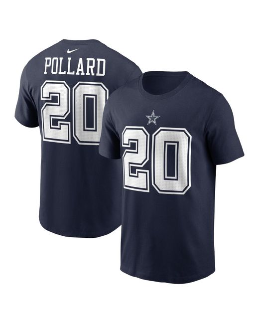Nike Tony Pollard Dallas Cowboys Player Name and Number T-shirt