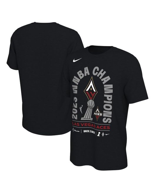 Nike and Las Vegas Aces 2023 Wnba Finals Champions Locker Room Authentic T-shirt