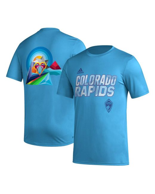 Adidas Colorado Rapids Team Jersey Hook Aeroready T-shirt