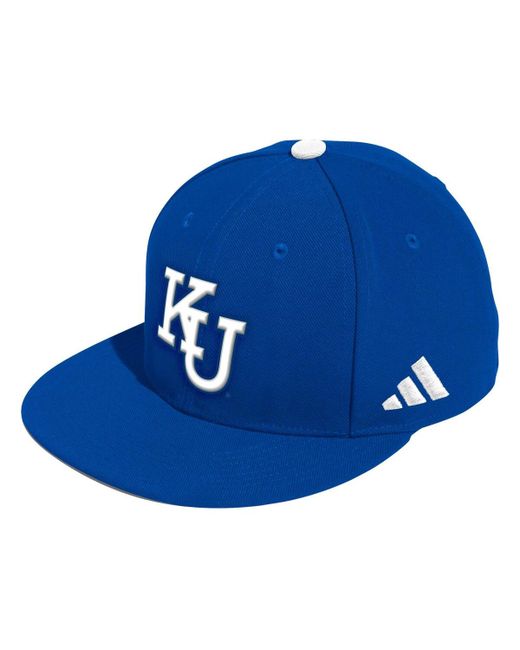 Adidas Kansas Jayhawks On-Field Baseball Fitted Hat