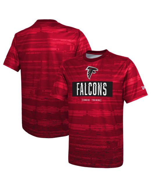 New Era Atlanta Falcons Combine Authentic Sweep T-shirt