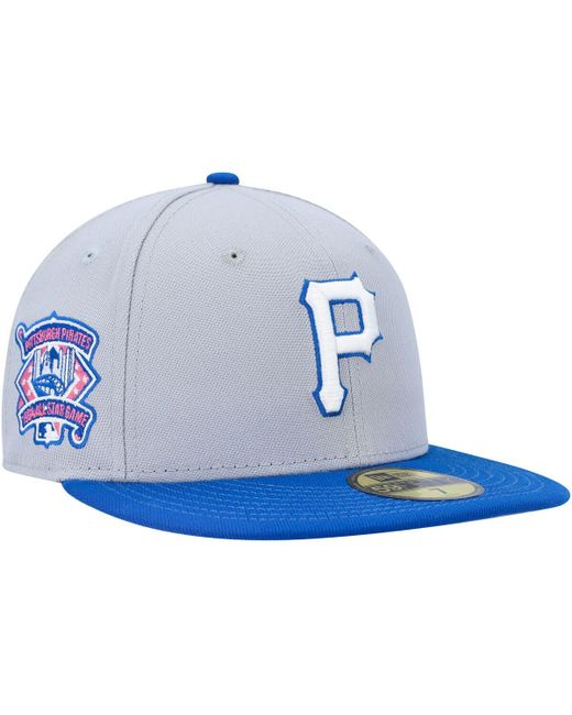 New Era Blue Pittsburgh Pirates Dolphin 59FIFTY Fitted Hat